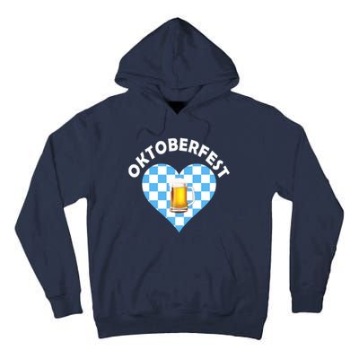 Oktoberfest Beer Heart Tall Hoodie