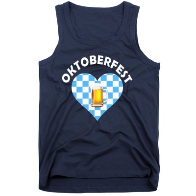 Oktoberfest Beer Heart Tank Top