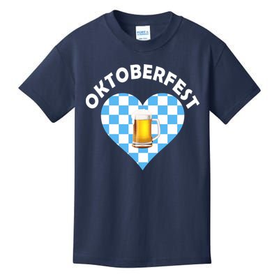 Oktoberfest Beer Heart Kids T-Shirt