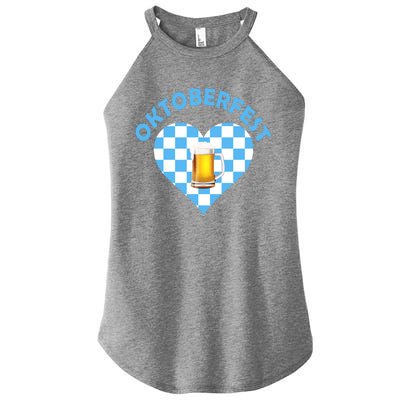 Oktoberfest Beer Heart Women's Perfect Tri Rocker Tank