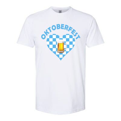 Oktoberfest Beer Heart Softstyle CVC T-Shirt