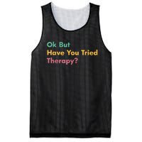 Ok But Have You Tried Therapy Mesh Reversible Basketball Jersey Tank