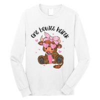 One Boujee Heifer Highland Cow Valentine Long Sleeve Shirt