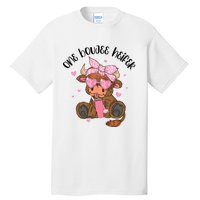 One Boujee Heifer Highland Cow Valentine Tall T-Shirt