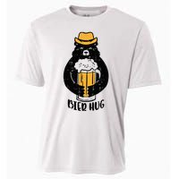 Oktoberfest Bier Hug Bear Cute German Costume Cooling Performance Crew T-Shirt