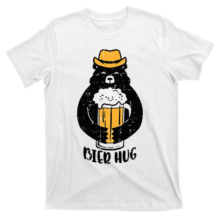 Oktoberfest Bier Hug Bear Cute German Costume T-Shirt