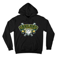 Oakland Baseball Home Plate & Bat Script Gameday Fan Hoodie