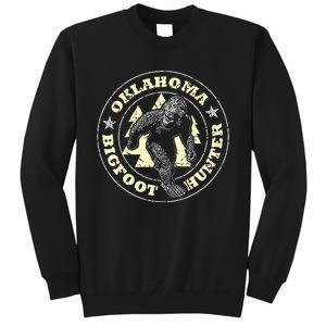 Oklahoma Bigfoot Hunter Believe State Pride Sweatshirt