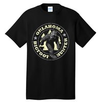 Oklahoma Bigfoot Hunter Believe State Pride Tall T-Shirt