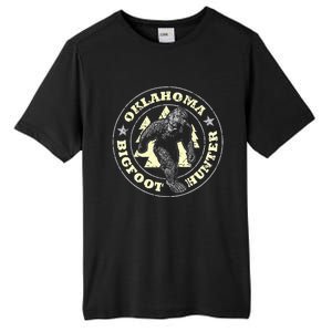 Oklahoma Bigfoot Hunter Believe State Pride Tall Fusion ChromaSoft Performance T-Shirt