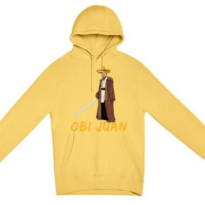 Obi Juan Funny Cinco De Mayo Premium Pullover Hoodie