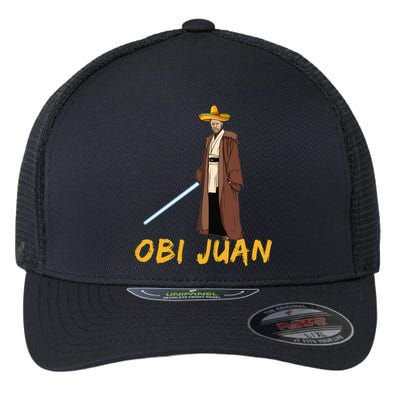 Obi Juan Funny Cinco De Mayo Flexfit Unipanel Trucker Cap