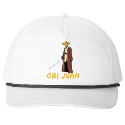 Obi Juan Funny Cinco De Mayo Snapback Five-Panel Rope Hat