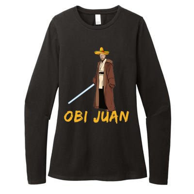 Obi Juan Funny Cinco De Mayo Womens CVC Long Sleeve Shirt