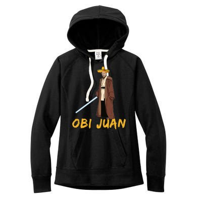 Obi Juan Funny Cinco De Mayo Women's Fleece Hoodie