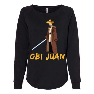 Obi Juan Funny Cinco De Mayo Womens California Wash Sweatshirt