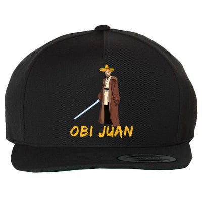 Obi Juan Funny Cinco De Mayo Wool Snapback Cap