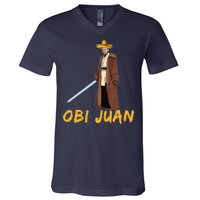 Obi Juan Funny Cinco De Mayo V-Neck T-Shirt