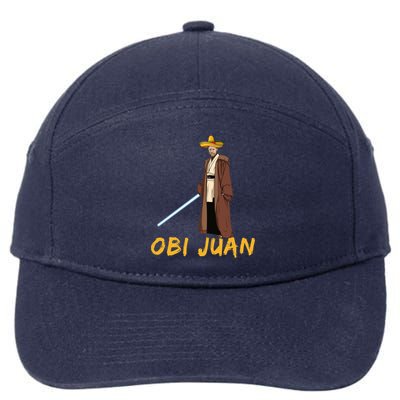 Obi Juan Funny Cinco De Mayo 7-Panel Snapback Hat