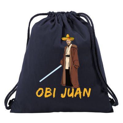 Obi Juan Funny Cinco De Mayo Drawstring Bag