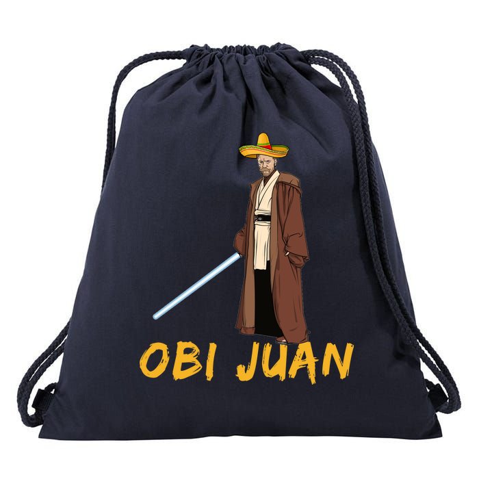 Obi Juan Funny Cinco De Mayo Drawstring Bag