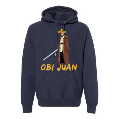 Obi Juan Funny Cinco De Mayo Premium Hoodie