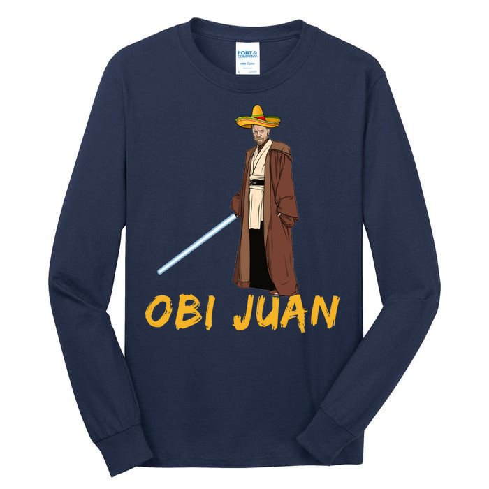 Obi Juan Funny Cinco De Mayo Tall Long Sleeve T-Shirt