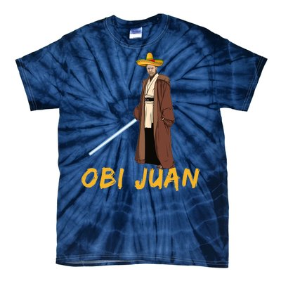 Obi Juan Funny Cinco De Mayo Tie-Dye T-Shirt