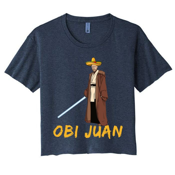 Obi Juan Funny Cinco De Mayo Crop Top