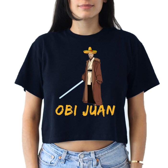 Obi Juan Funny Cinco De Mayo Crop Top