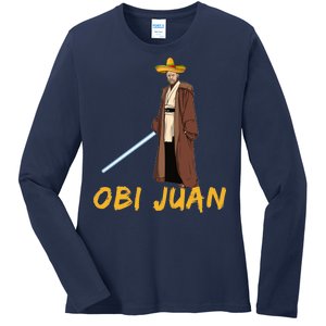 Obi Juan Funny Cinco De Mayo Ladies Long Sleeve Shirt