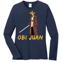 Obi Juan Funny Cinco De Mayo Ladies Long Sleeve Shirt