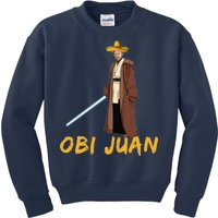 Obi Juan Funny Cinco De Mayo Kids Sweatshirt