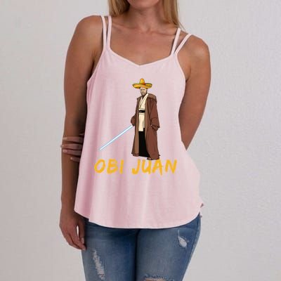 Obi Juan Funny Cinco De Mayo Women's Strappy Tank