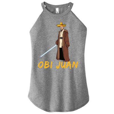 Obi Juan Funny Cinco De Mayo Women's Perfect Tri Rocker Tank