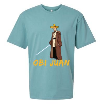 Obi Juan Funny Cinco De Mayo Sueded Cloud Jersey T-Shirt