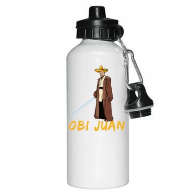 Obi Juan Funny Cinco De Mayo Aluminum Water Bottle