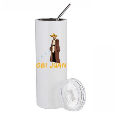 Obi Juan Funny Cinco De Mayo Stainless Steel Tumbler