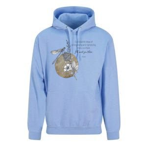 Out Beyond Ideas Rumi Poetry Quotes Unisex Surf Hoodie