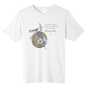 Out Beyond Ideas Rumi Poetry Quotes Tall Fusion ChromaSoft Performance T-Shirt