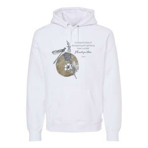 Out Beyond Ideas Rumi Poetry Quotes Premium Hoodie