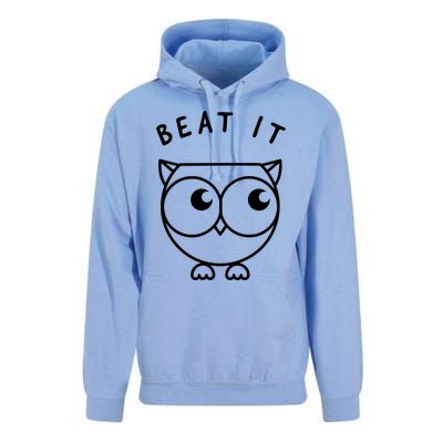 Owl Beat It Unisex Surf Hoodie