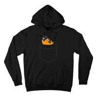 Oriole Bird In The Pocket Cute Pocket Oriole Hoodie