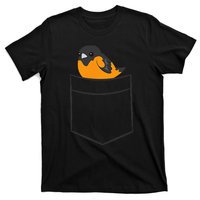 Oriole Bird In The Pocket Cute Pocket Oriole T-Shirt