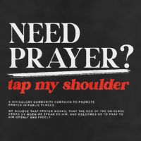 On Back Iv His Glory Need Prayer Tap My Shoulder Adult Drive Performance Visor