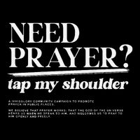 On Back Iv His Glory Need Prayer Tap My Shoulder Backpack