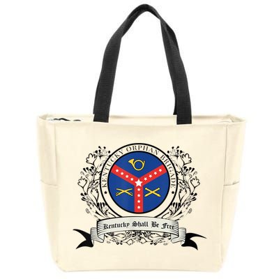 Orphan Brigade Kentucky US Civil War Zip Tote Bag