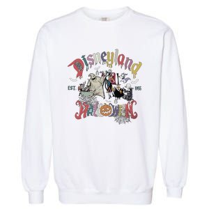 Oogie Boogie Lock Shock Barrel Halloween EST 1995 Garment-Dyed Sweatshirt