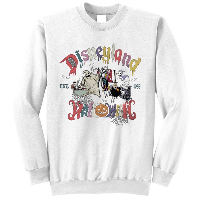 Oogie Boogie Lock Shock Barrel Halloween EST 1995 Sweatshirt