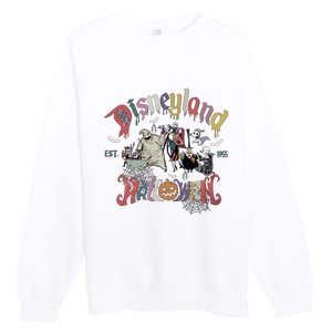 Oogie Boogie Lock Shock Barrel Halloween EST 1995 Premium Crewneck Sweatshirt